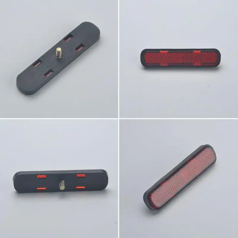 Sale Back Reflective Board Mountain Bike MTB Bicycle Rack Tail Safety Warning lamp Cycling Bike Rear Reflector Light 3