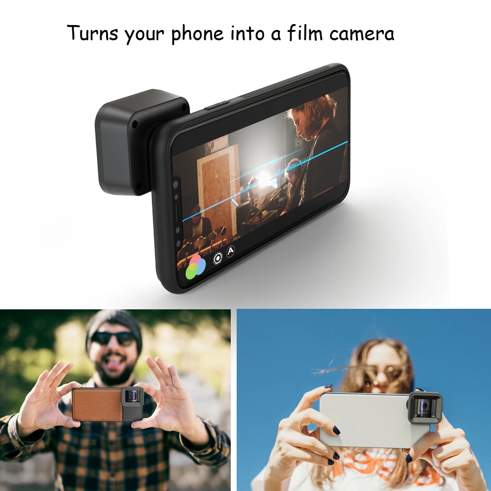  APEXEL Anamorphic Lens 1.33x Wide Screen Video Widescreen Slr Movie Mobile Phone Lens for iPhone Hu