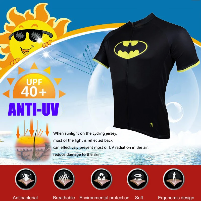 Batman SpiderMan Superman Supereroe ciclismo maglia Manica Corta Ciclismo  Ropa Hombre Abbigliamento da Ciclismo uomo Quick Dry|cycling jersey short  sleeve|jersey short sleevecycling clothes - AliExpress