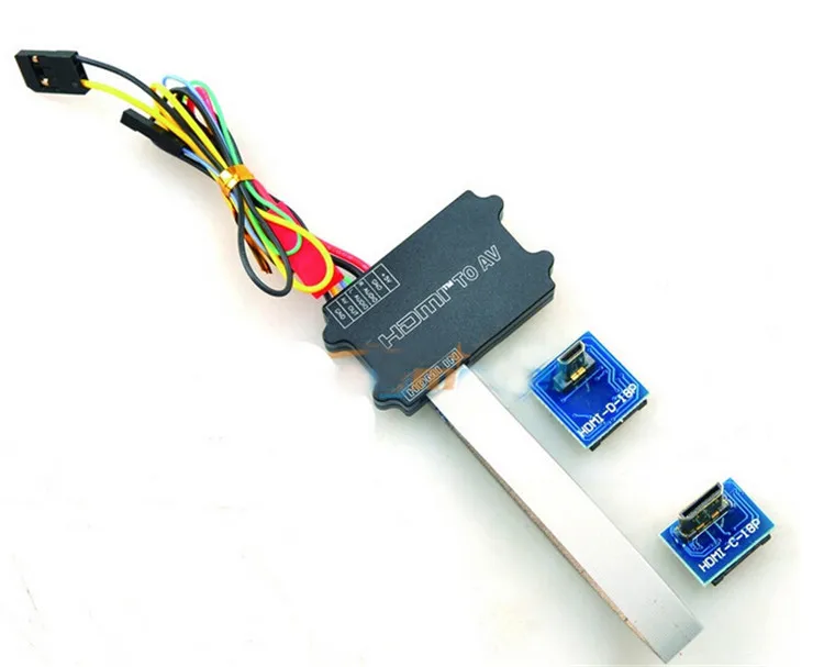 Универсальный FPV HDMI К AV конвертер с Mini HDMI и Micro HDMI интерфейс для GH3 5D NEX A7