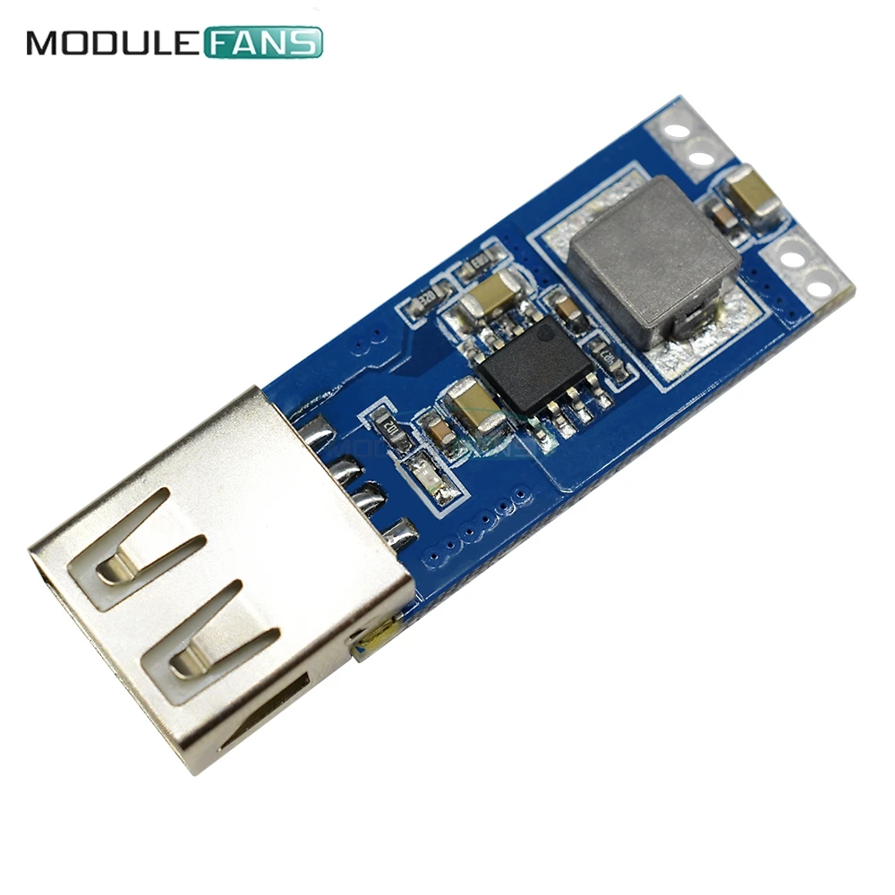 

Power Charge Module Step Up DC-DC 3V/3.3V/3.7V/4.2V to 5V USB 1A 2A Step Up Module Vehicle Power Charge Module Board