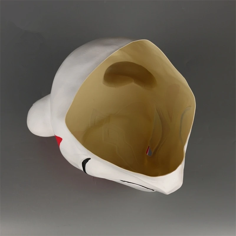 Game Battle Royale Fox Kitsune Mask Cosplay Drift Masks Latex Full Face Adult Helmet Halloween Party Props DropShipping