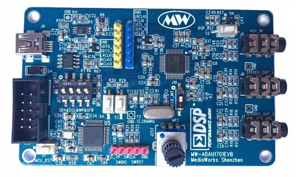 US $169.99 ADAU1701 development board SIGMADSP New