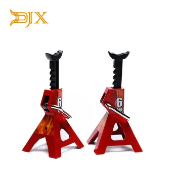 

2PCS RC Crawler 1:10 Accessories Metal Jack Stand Repairing Tool for Axial SCX10 Tamiya CC01 RC4WD D90 D110 TF2 RC Car Truck