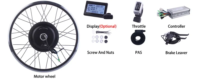 Top 36V 48V 500W ebike kit Electric bike conversion kit XF39 XF40 motor MXUS brand without battery LED LCD display optional freehub 3