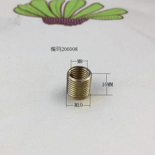 10pcs/lot Pure brass full dentin transfer adapter M12 turn M10 to M8 turn M6 to M4 connector