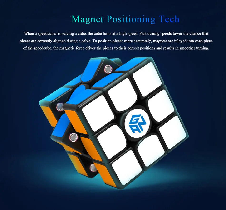 GAN 356 X 3x3x3 Magic Cube IPGv5/Numerical IPG 3x3 Magnetic GAN356/356X Professional Neo Speed Cube Puzzle Antistress Toy