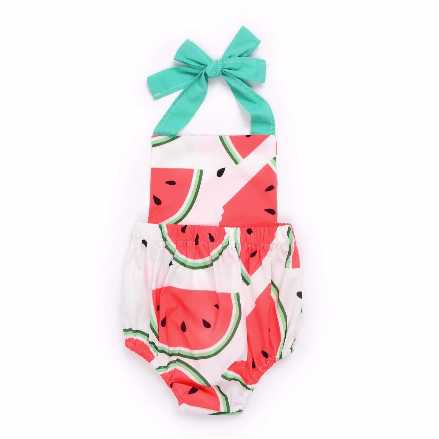 watermelon baby romper