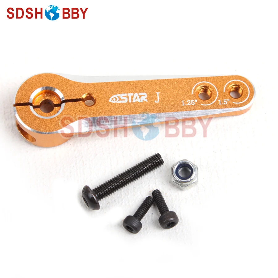 6STARHOBBY CNC Alu. Сервопривод из сплава 1 25 5 дюйма совместим с сервоприборами 23T JR /24T Hitec