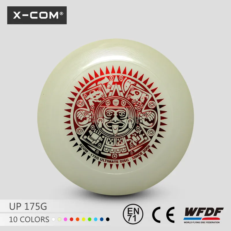 X-com Fly Disk Professional Frizbee Maya 175g Free Shipping Night Glow X-com Fly Disk Professional Frizbee Maya 175g Free Shipping Night Glow