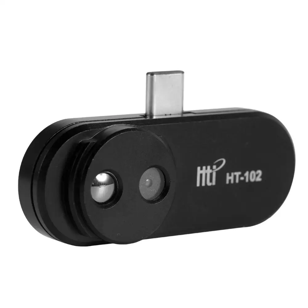

HT-102 Mobile Phone Thermal Infrared Imager Support Video Pictures for Android Type C Thermal Imaging Temperature Detector