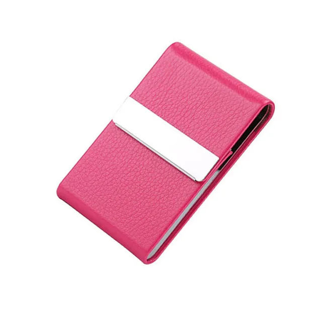 Buy PU Leather Business Card Organizer Case Fashion