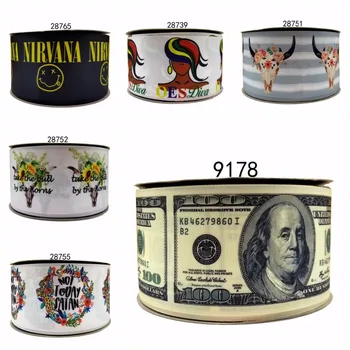 

4th of july 50 yard cartoon printed grosgrain ribbon 9178