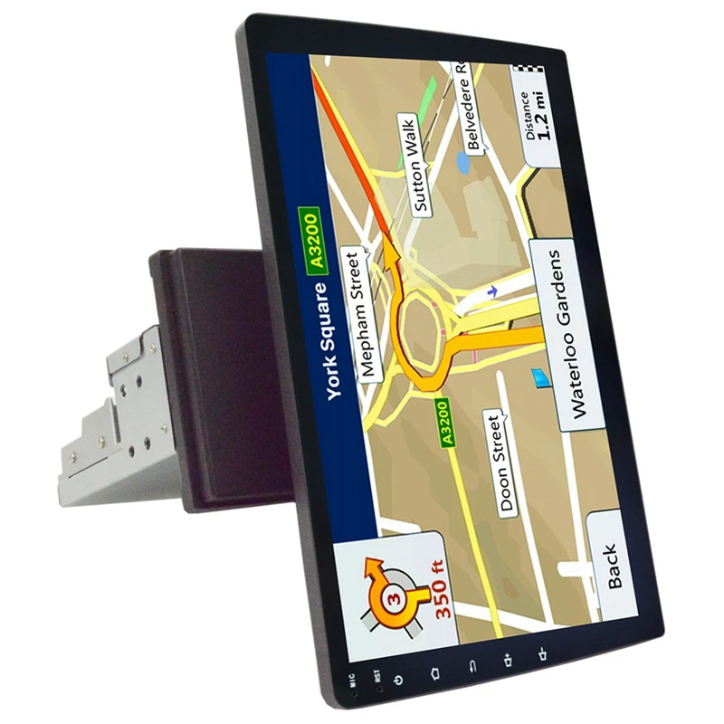 

10.1 Inch Android 8.1 Single Spindle Car Gps Navigation Multi-Angle Rotary Shaking Head Mp5 Player