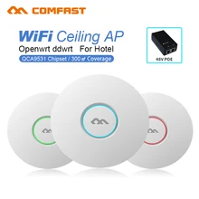 COMFAST CF-E320V2 indoor wireless router 300 Mt Decke AP openwrt WiFi Access Point AP 48 dbi antenne vpoe wi fi signalverstärker