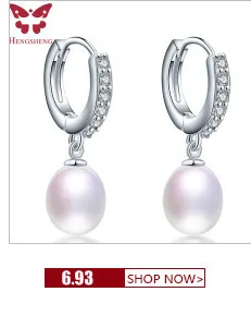 HENGSHENG 8-9mm natural freshwater pearls earrings stud earrings for women gift fine fashion cc jewelry cpe008