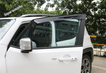 

Lapetus Window Visor Vent Shade Rain Sun Wind Guard Deflectors Awnings Shelters Fit For Jeep Renegade 2015 - 2020