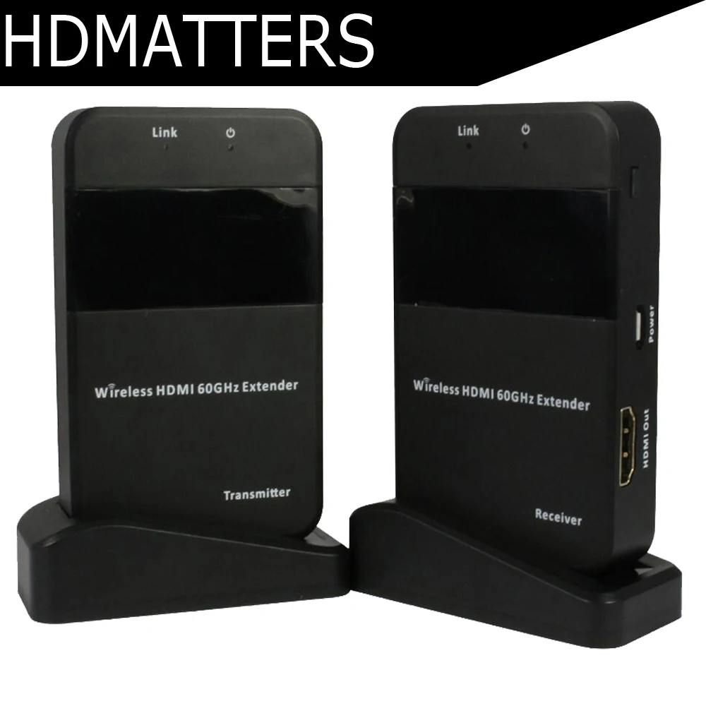 

Wireless HDMI Extender transmitter receiver kit up to 100m supports resolutions up to HD 1080p for HDTV display