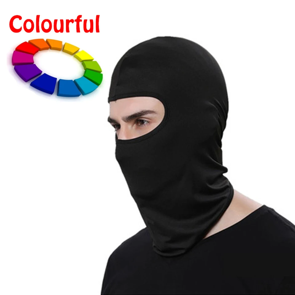 

Colourful Tactical Mask Military Face Mask Balaclava Breathable Sports Headgear Quick Dry Windproof Cap Motorcycle Helmet Liner