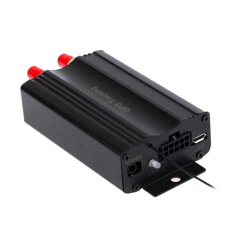 Дешево Франшиза в реальном времени автомобиля font b gps b font SMS GPRS трекер в реальном времени отслеживающее устройство Syatem дистанционного TK103B локатор по всему ...