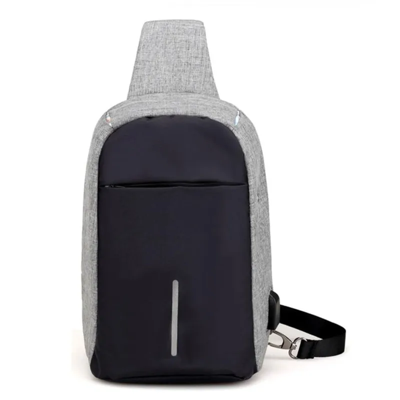 

Mochila Masculina Backpack Men Rechargeable USB Anti-thief Shoulder Bag Backpack One Shoulder Bag Backpack for Boys