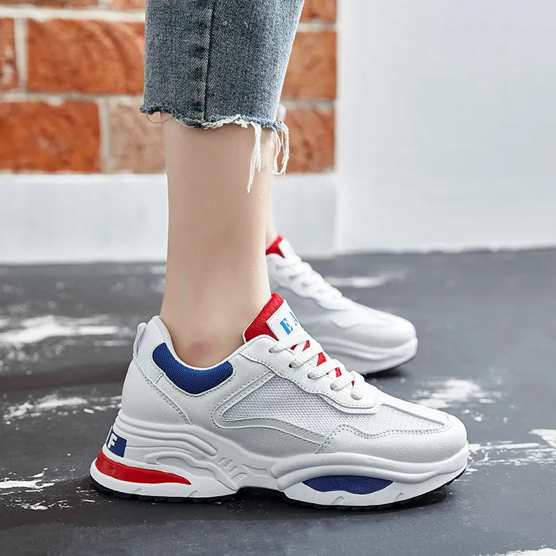 

YRRFUOT Fashion Shoes For Women Rubber Solf Air Mesh Woman Trend Shoes Leisure Shoes Zapatillas Mujer 2019 Women Casual Shoes