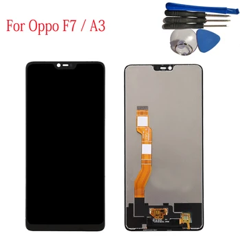 

With Frame 6.23" For Oppo F7 LCD Display Touch Screen Digitizer Assembly With Frame LCD Screen Display Replacement