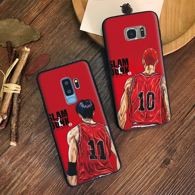 Slam Dunk Sakuragi Rukawa Soft Silicone Phone Case Shell Cover For Slam Dunk Sakuragi Rukawa Soft Silicone Phone Case Shell Cover For