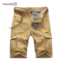 MoneRffi летние мужские шорты-карго свободные спортивные шорты для бега с несколькими карманами для тренировок свободные шорты короткие штаны
