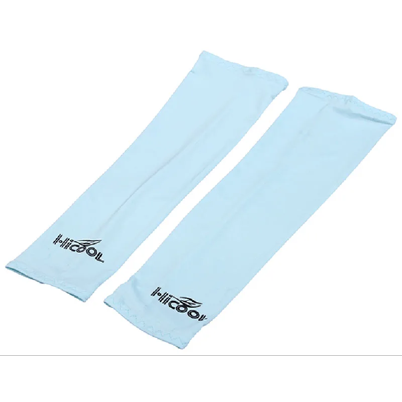 Arm warmers sky blue