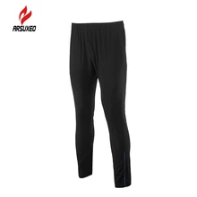 Arsuxeo мужские уличные спортивные штаны для велоспорта зимние теплые дышащие удобные брюки спортивная одежда