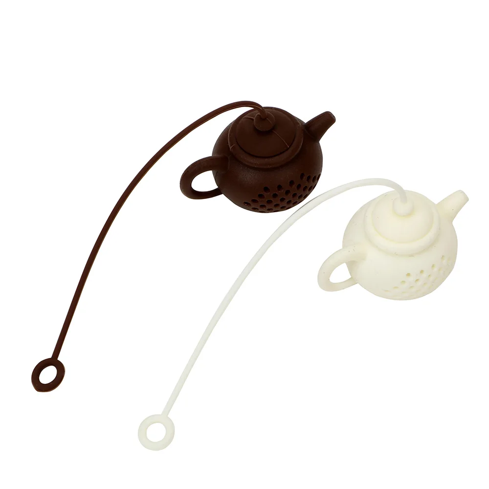 

NICEYARD Teapot Shape Tea Infuser Empty Silicone Tea Bags Tea Strainer Herbal Filter Diffuser Creative Teaware Tea Accessories