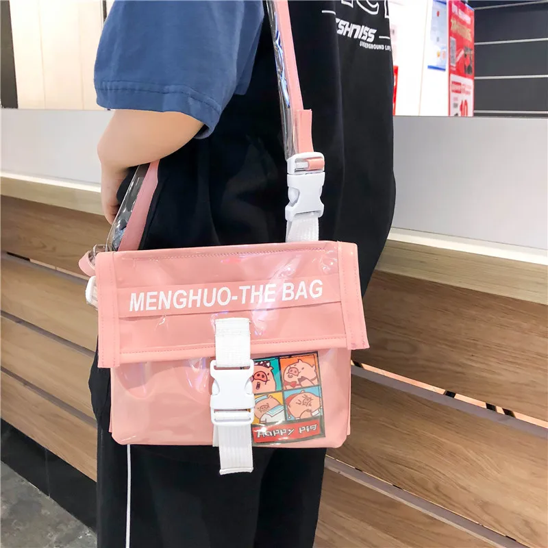 Сумка мессенджер INS Harajuku в стиле хип хоп женская уличная сумка через плечо с