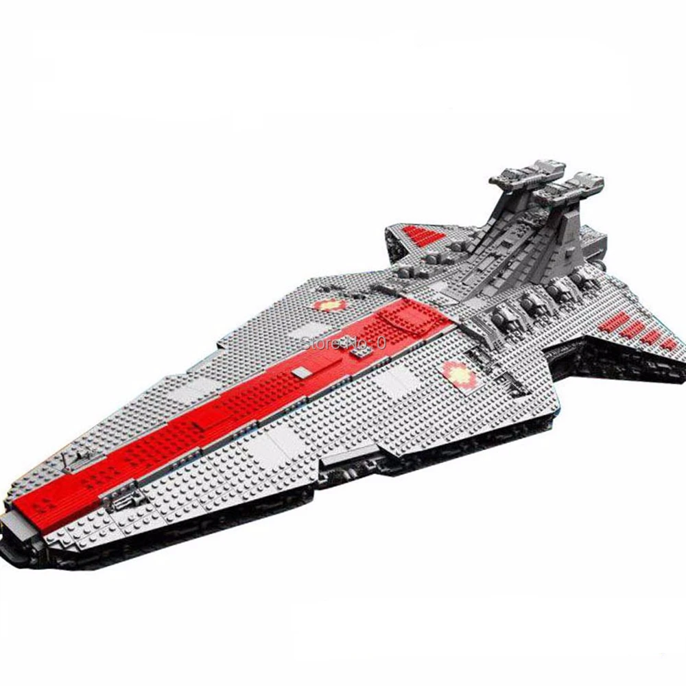 

6125pcs star war moc ucs republic star destroyer cruiser st04 building blocks Bricks Toy