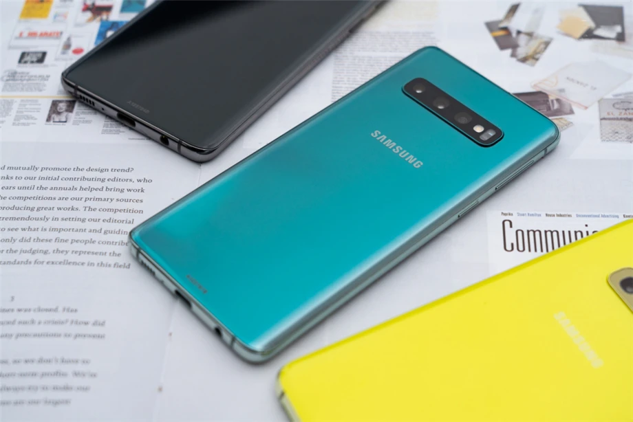 Samsung Galaxy S10 G9730 Dual Sim открыл мобильный телефон Snapdragon 855 Octa Core 6," 16MP и 12MP 8 GB Оперативная память 128 GB Встроенная память NFC