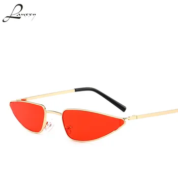 

Lanxxy 2018 New Fashion Women Cat Eye Sunglasses Triangle Metal Frame Sun Glasses Men Eyewear Vintage Sunglass