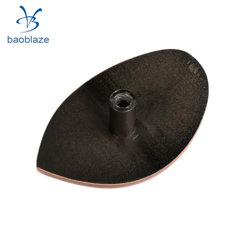 4x Zinc Alloy Leaf Design Furniture Pull Handle Knob for Door Drawer Wardrobe Cabinet 4.6x3cm