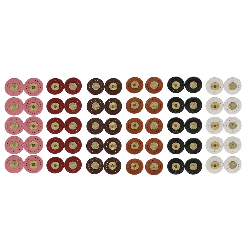 5 Sets Magnetic Buttons Clasp Snaps for Sewing Craft Purse Bag Clothes Accessories