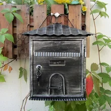European-style villa mailbox outdoor retro bills box storage box suggestion box mail box genuine