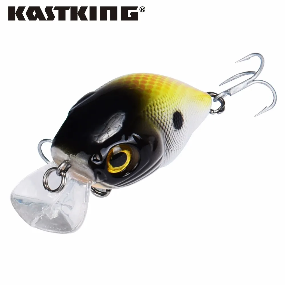 KastKing 1PC 7.2g 50mm Hard Fishing Lure Crankbait Lake River Fishing