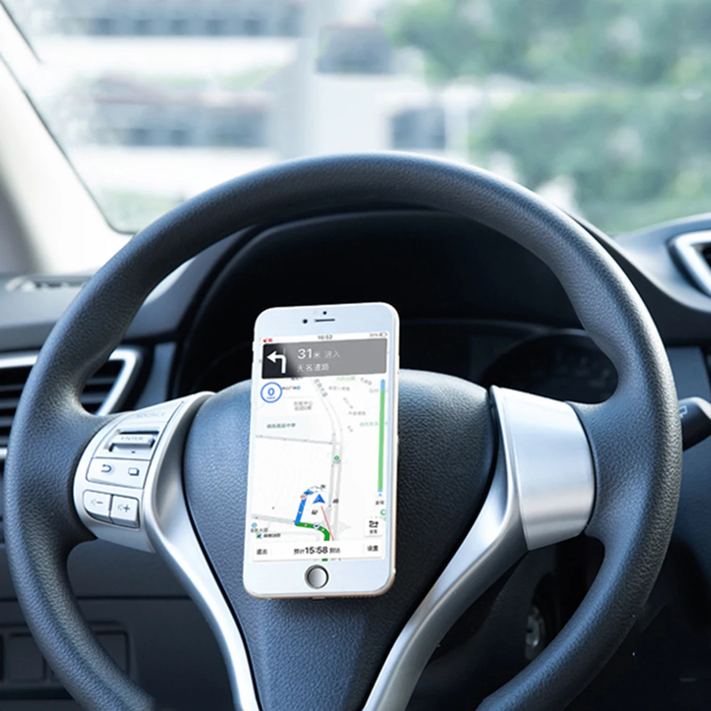 

Car Ornament 2pcs/set Anti-slip Mat Mobile Phone Holder Silicone Home Office Decoration Auto Dashboard Non-slip Pad For GPS