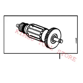 

ARMATURE 230V Rotor N457639 Replace For Dewalt DWE6411