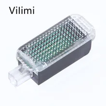 1 Pcs de alta qualidade LED Interior Luzes Da Zona Dos Pés Para VW Golf Jetta MK5 MK6 Seat Leon Octavia A5 A6 A7 A8 Passat B6 3AD 947 409
