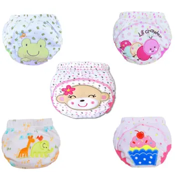 

2019 Baby Diper Newborn Baby Panties Cloth Diaper Training Pants Diaper Cover Baby LABS Pants Nappies