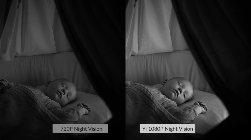 Monitor do Bebê Sistema de Vigilância ip sem Fio Dome Câmera Visão Noturna wi fi Casa Cam Segurança Cobertura 360 Graus Global yi 1080 p 14 Yi dome câmera 1080 p monitor do