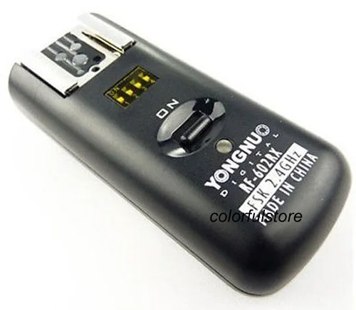 

Free Ship! Yongnuo Single Receiver RF-602RX of RF-602 RF602 Wireless Studio Flash Trigger Remote Shutter Release for Canon Nikon