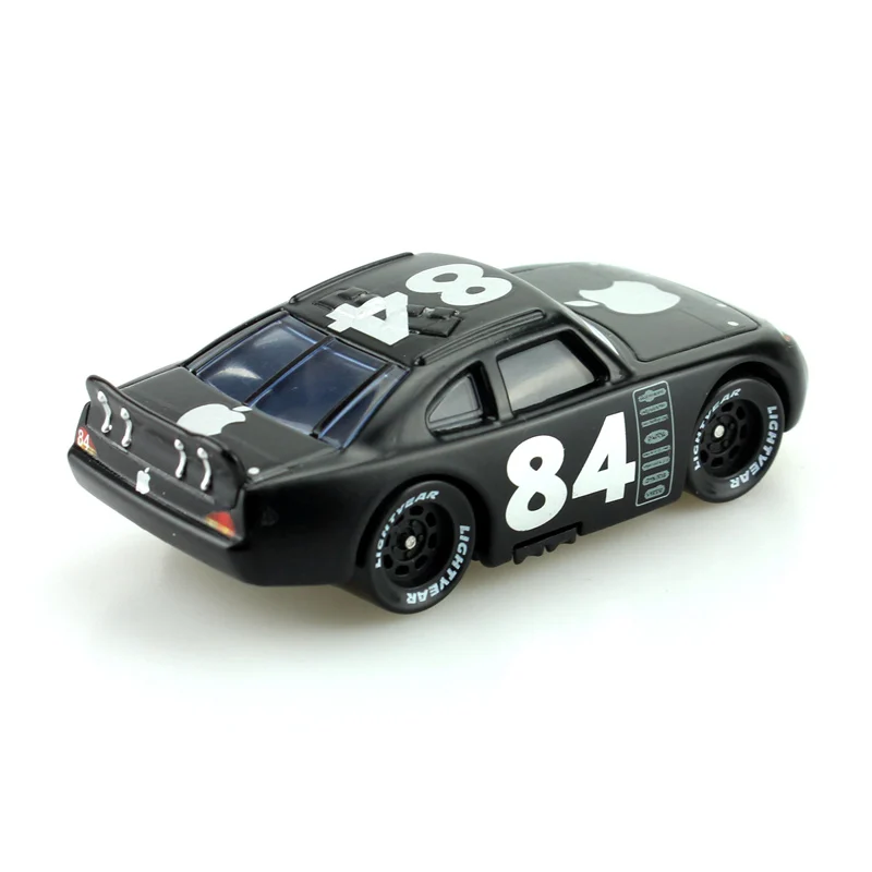 100% оригинальные модели автомобилей Disney Pixar No.84 Apple Racing масштаб 1:55 литой