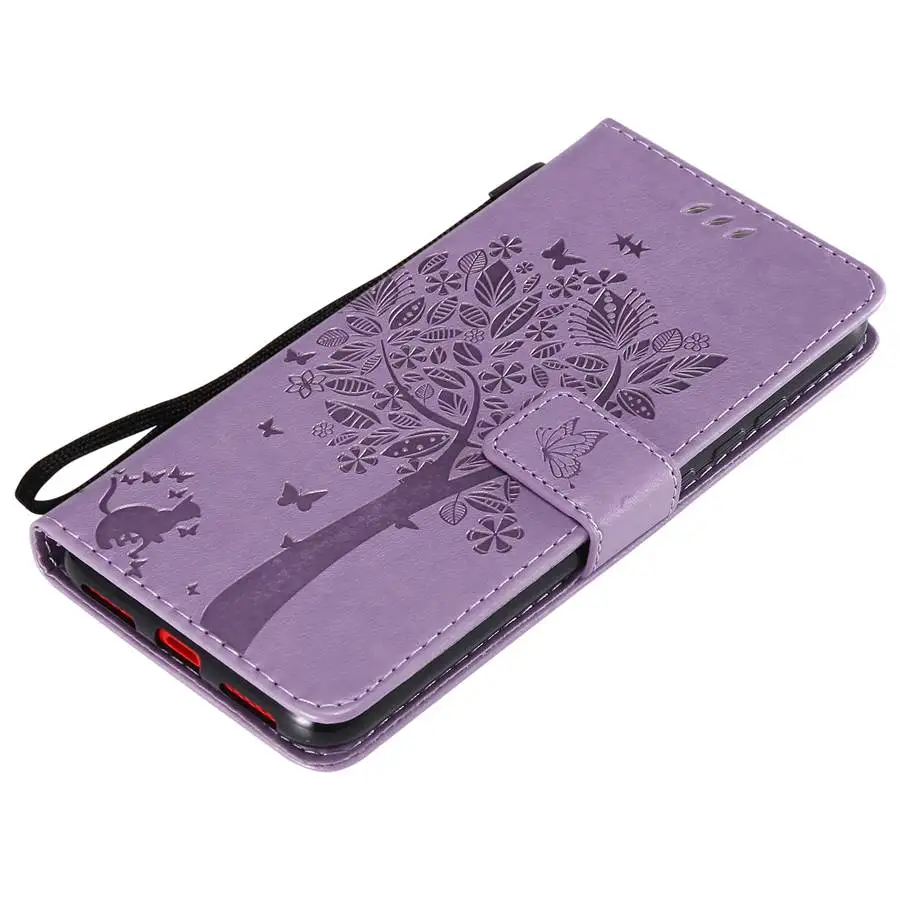 cell phone lanyard pouch Embossing Print Case For Xiaomi Mi A1 A2 A3 Lite Pocophone X3 NFC M3 F3 F1 Flip Wallet Case For Xiaomi Mi 5 6 7 8 9 10 11 Lite phone flip cover
