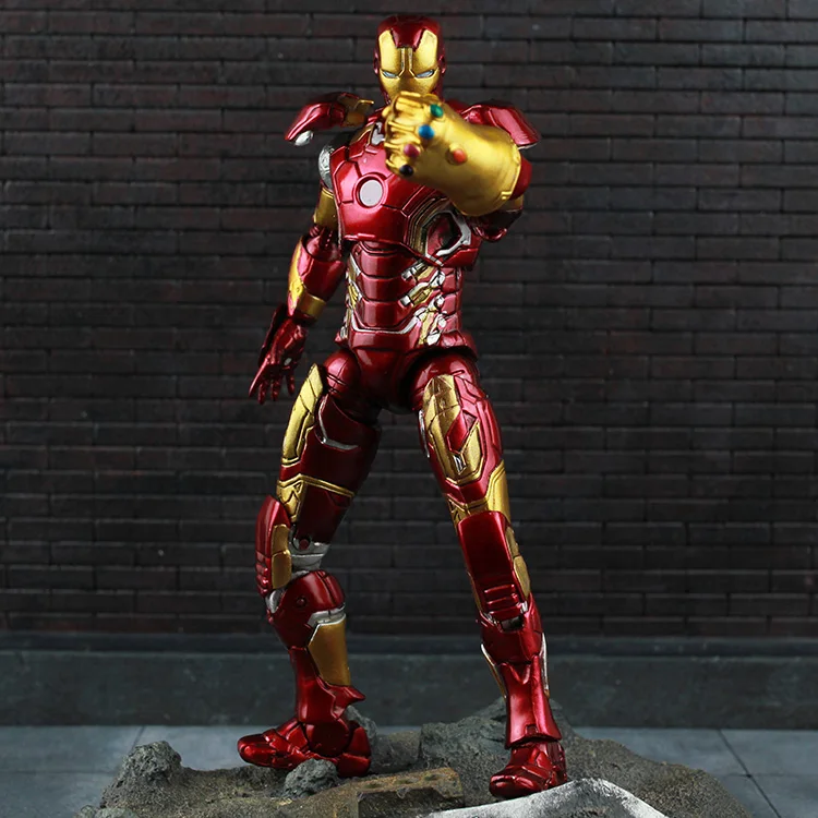 Ms Select Iron Man Mk 43 Mark 43 Armor Avenger 7 Action Figure Loose Age Of Ultron Marvel Selectiron Man Aliexpress