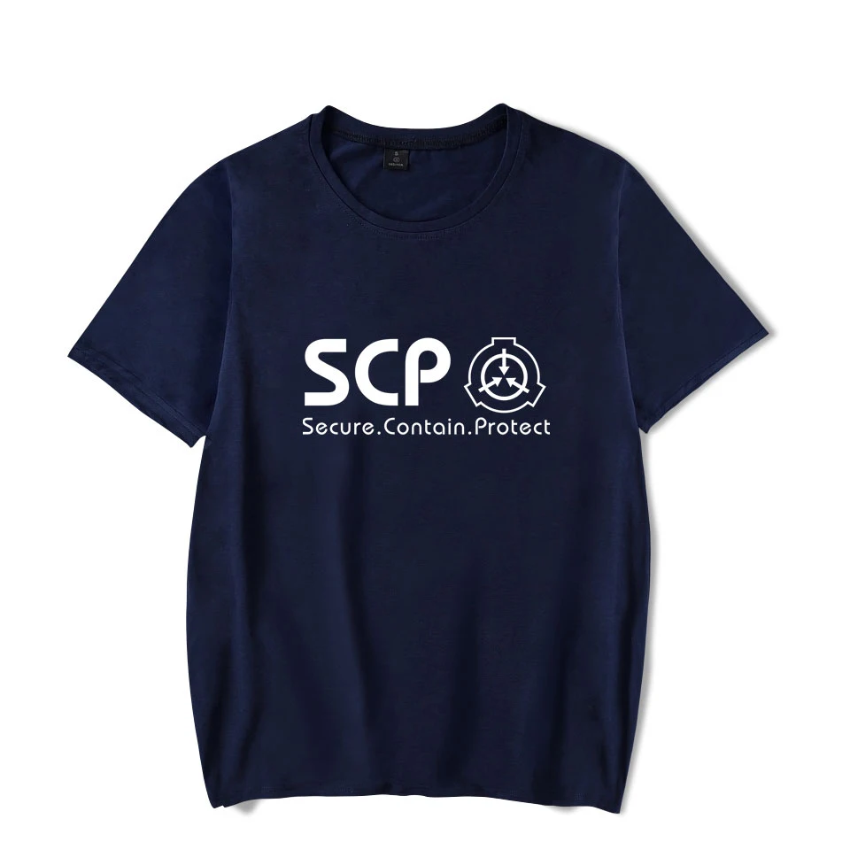Футболка Scp Foundation последняя летняя модная футболка топ мужская женская с